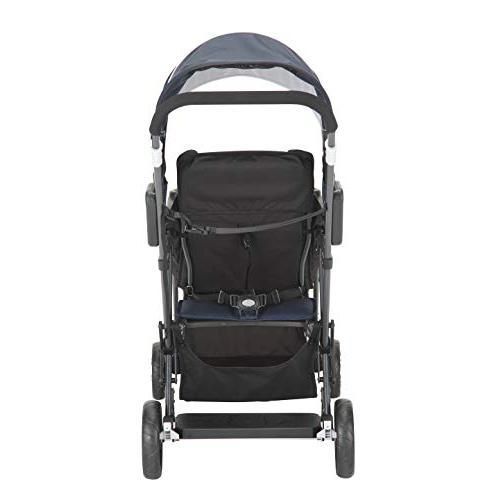 カトージ 二人乗りベビーカー 二人でゴー 4か月~ () 41911 ネイビー