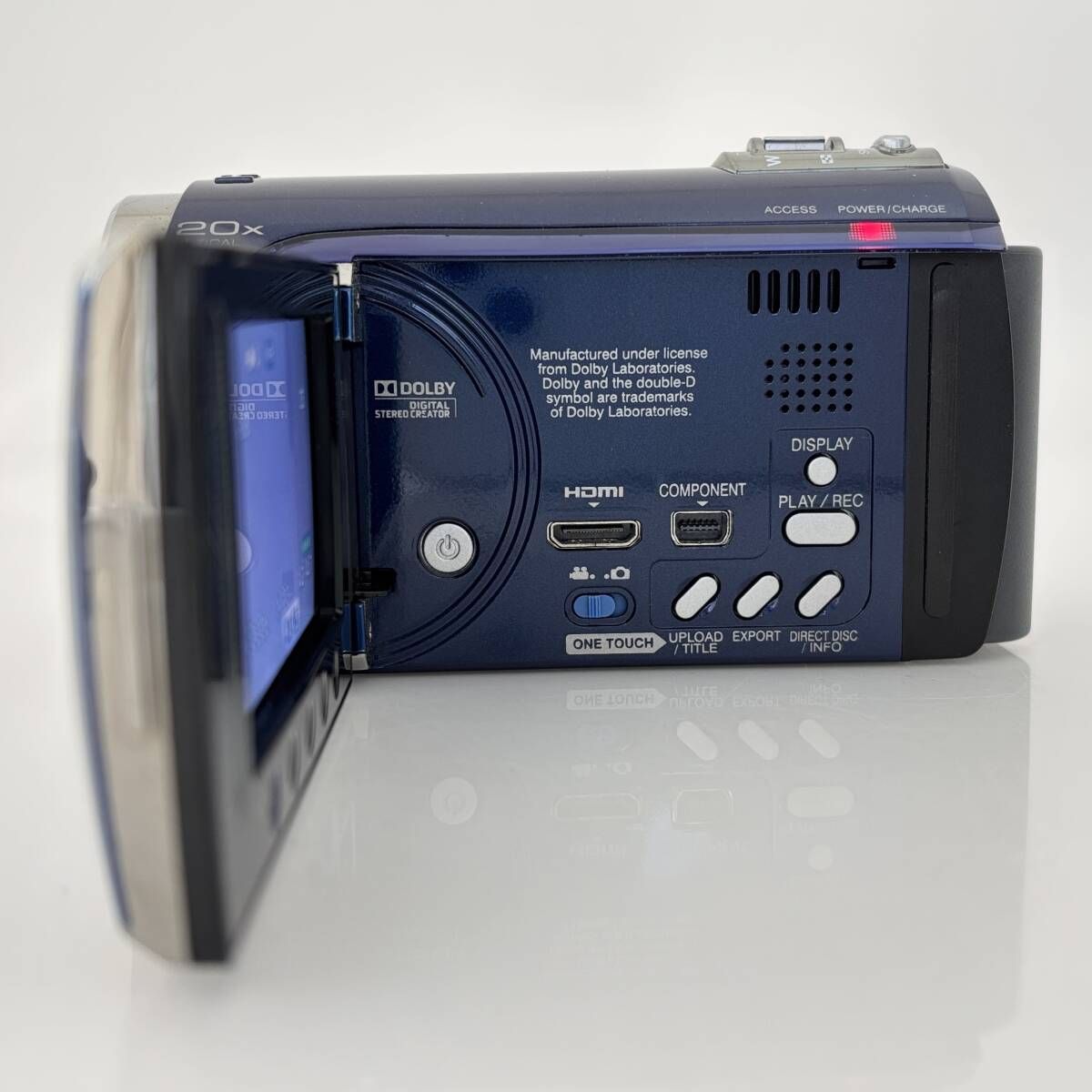 ビクター】Victor GZ-HD300-A ブルー デジタルビデオカメラ バッテリー