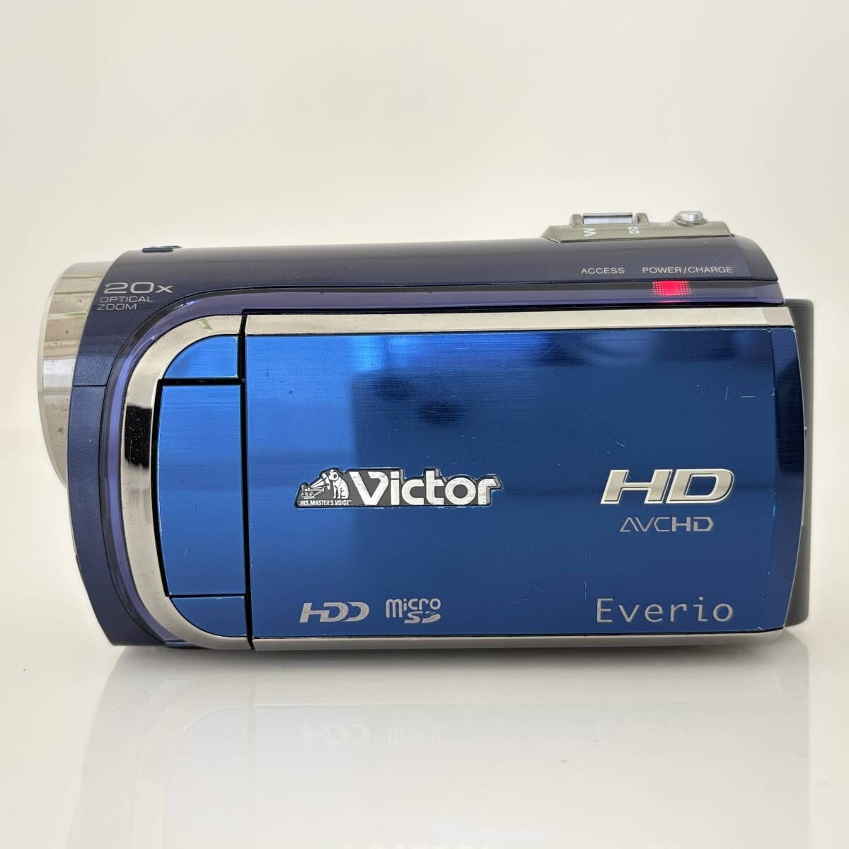 ビクター】Victor GZ-HD300-A ブルー デジタルビデオカメラ バッテリー