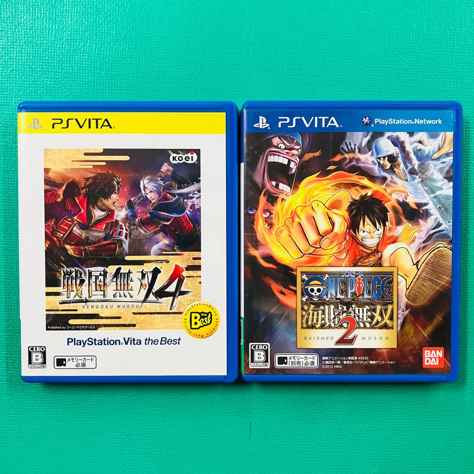 2点セット】PSVita 戦国無双4 ワンピース 海賊無双2