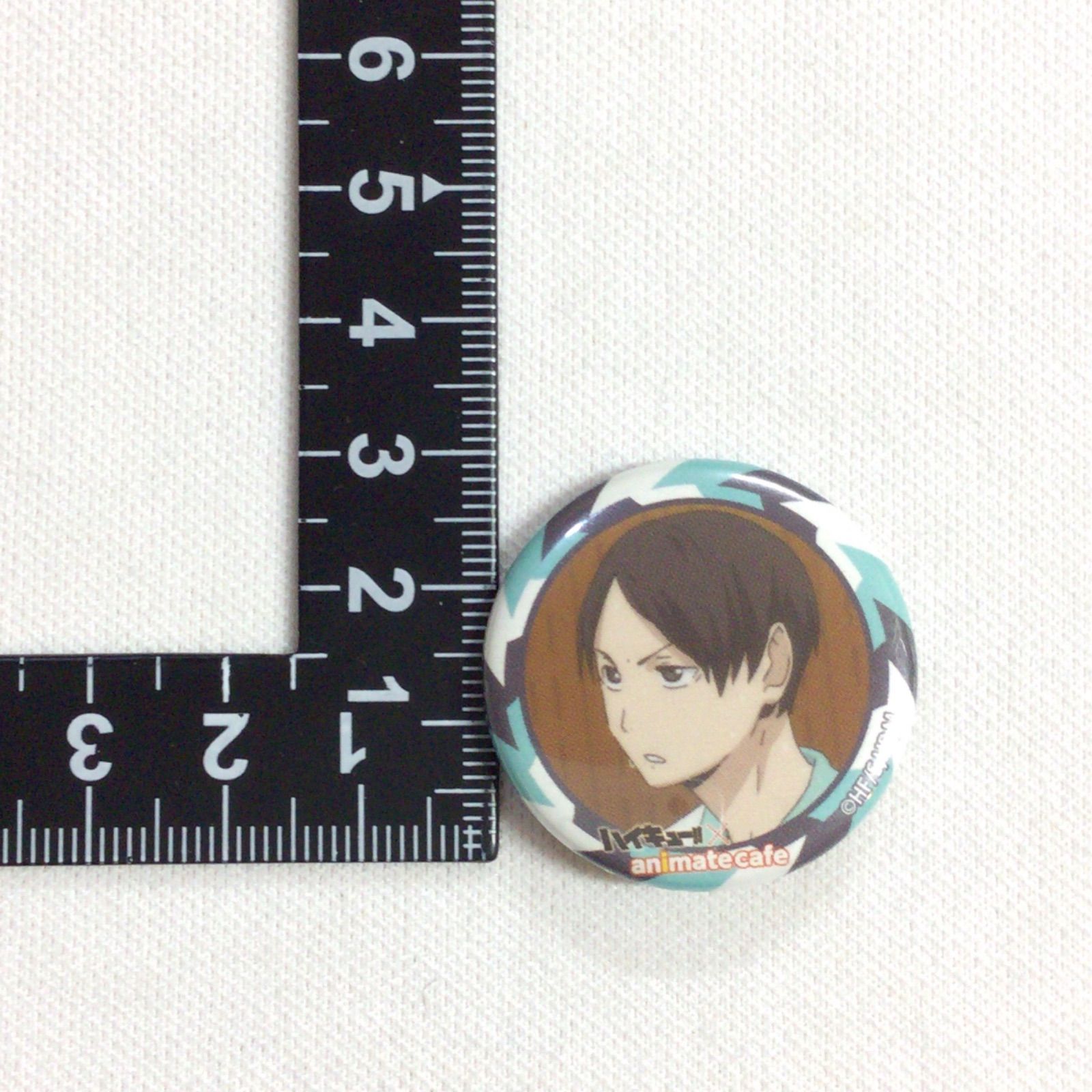 ハイキュー!! 国見英 アニカフェ 缶バッジ - メルカリ