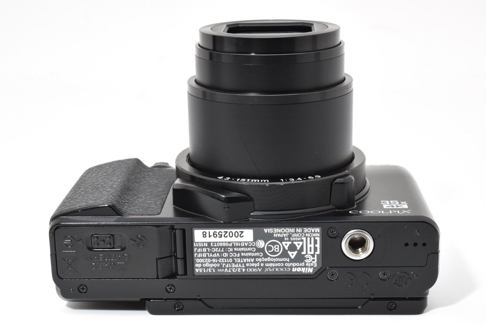 並品】Nikon ニコン COOLPIX A900 ブラック 元箱 - メルカリ