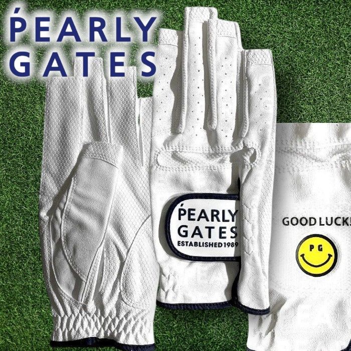 PEARLY GATES グローブカバー　両手 PEARLY GATES パーリーゲイツ ゴルフ スマホ対応 ネイルスルー レザー