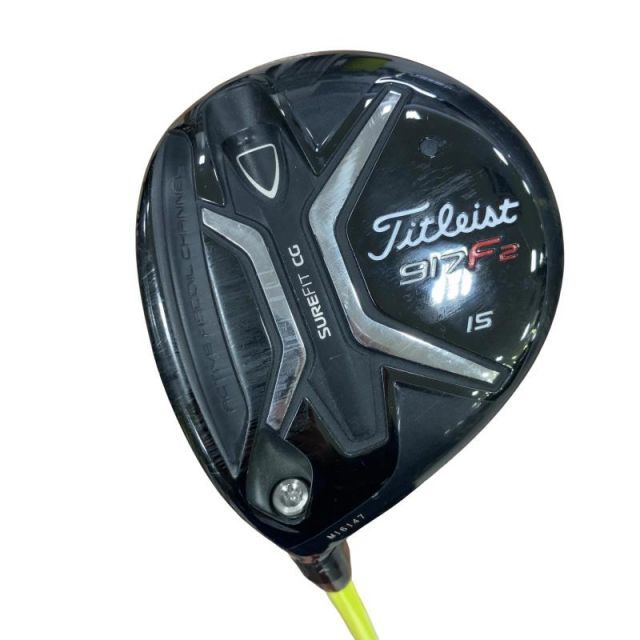 中古】 タイトリスト 917 F2 15° レフティ フェアウェイウッド FW