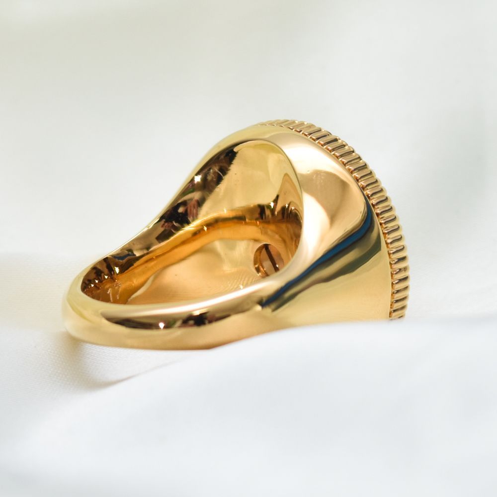 VERSACE リング メデューサ　ビギー　21号 ヴェルサーチ 指輪 リング ビギー メデューサ VERSACE 1004594 - メルカリ