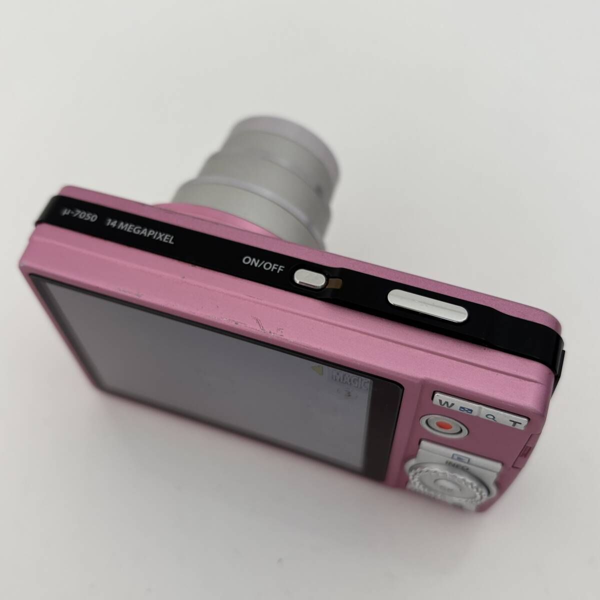オリンパス】OLYMPUS μ-7050 ピンク コンパクトデジタルカメラ