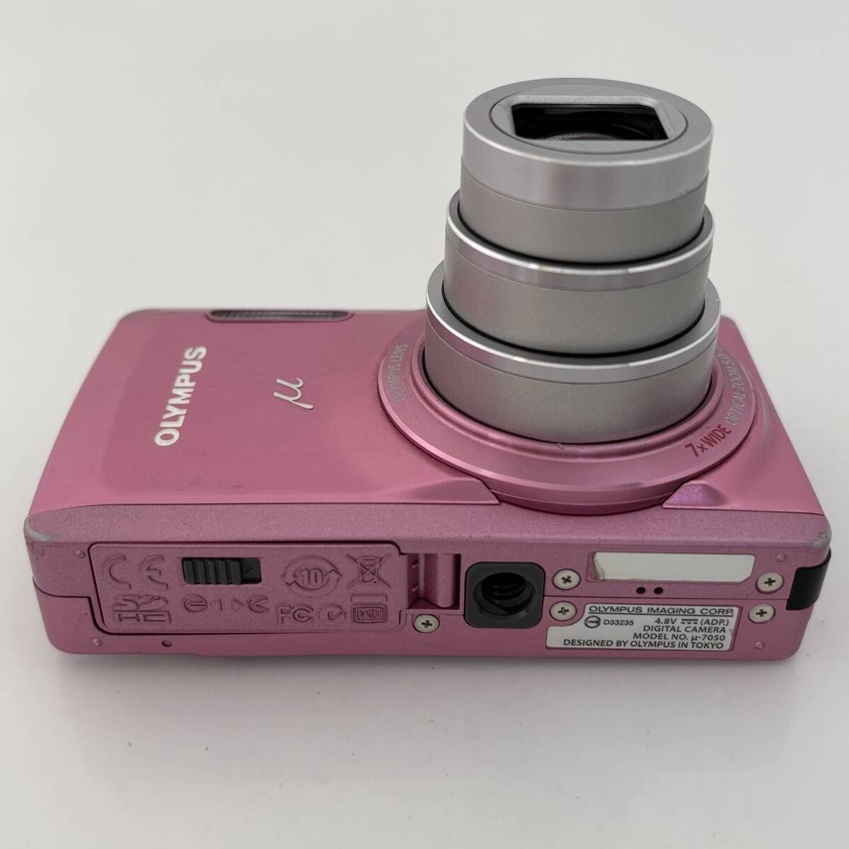 オリンパス】OLYMPUS μ-7050 ピンク コンパクトデジタルカメラ