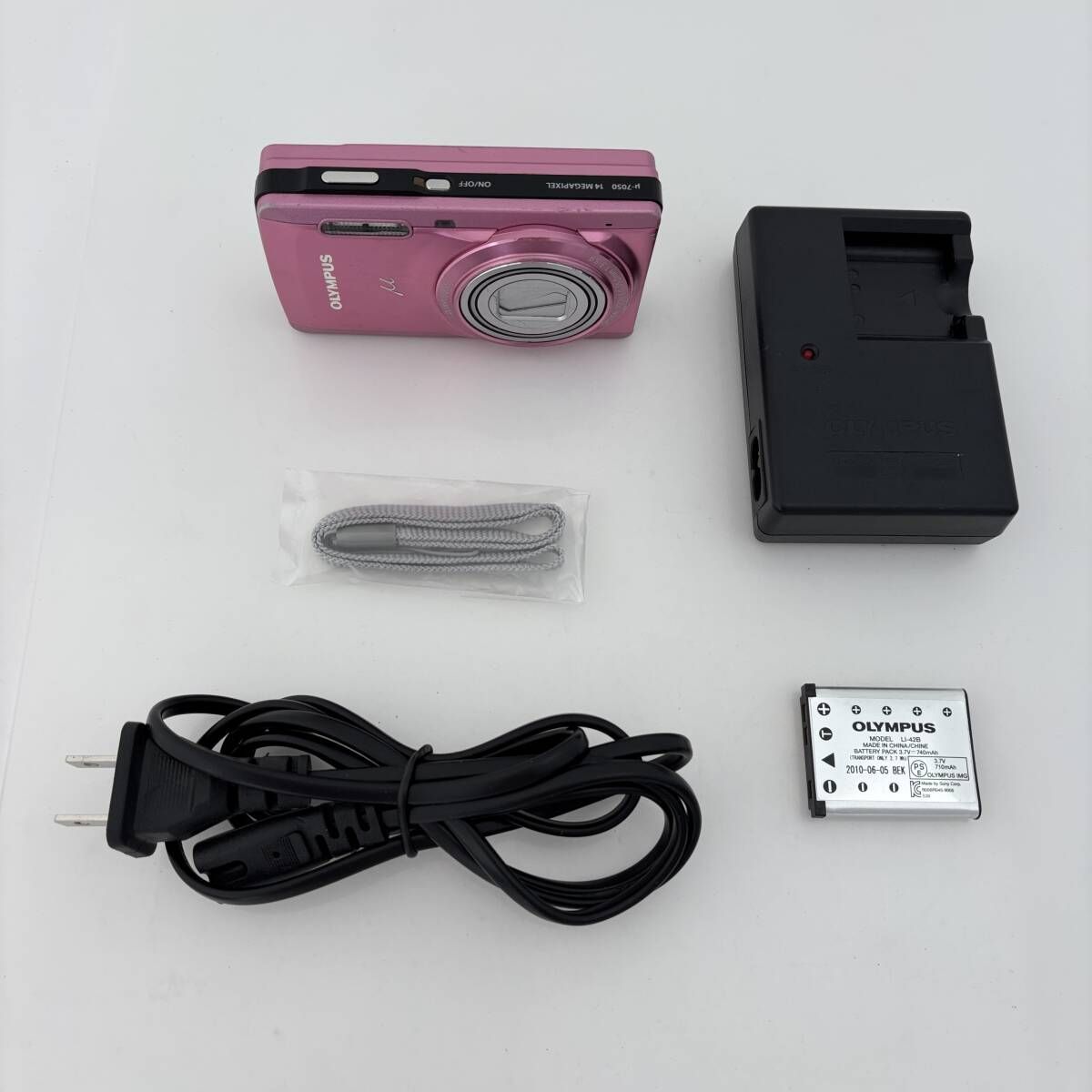 OLYMPUS μ-5000 ピンク 付属品多数 動作確認済み OLYMPUS - OLYMPUS μ