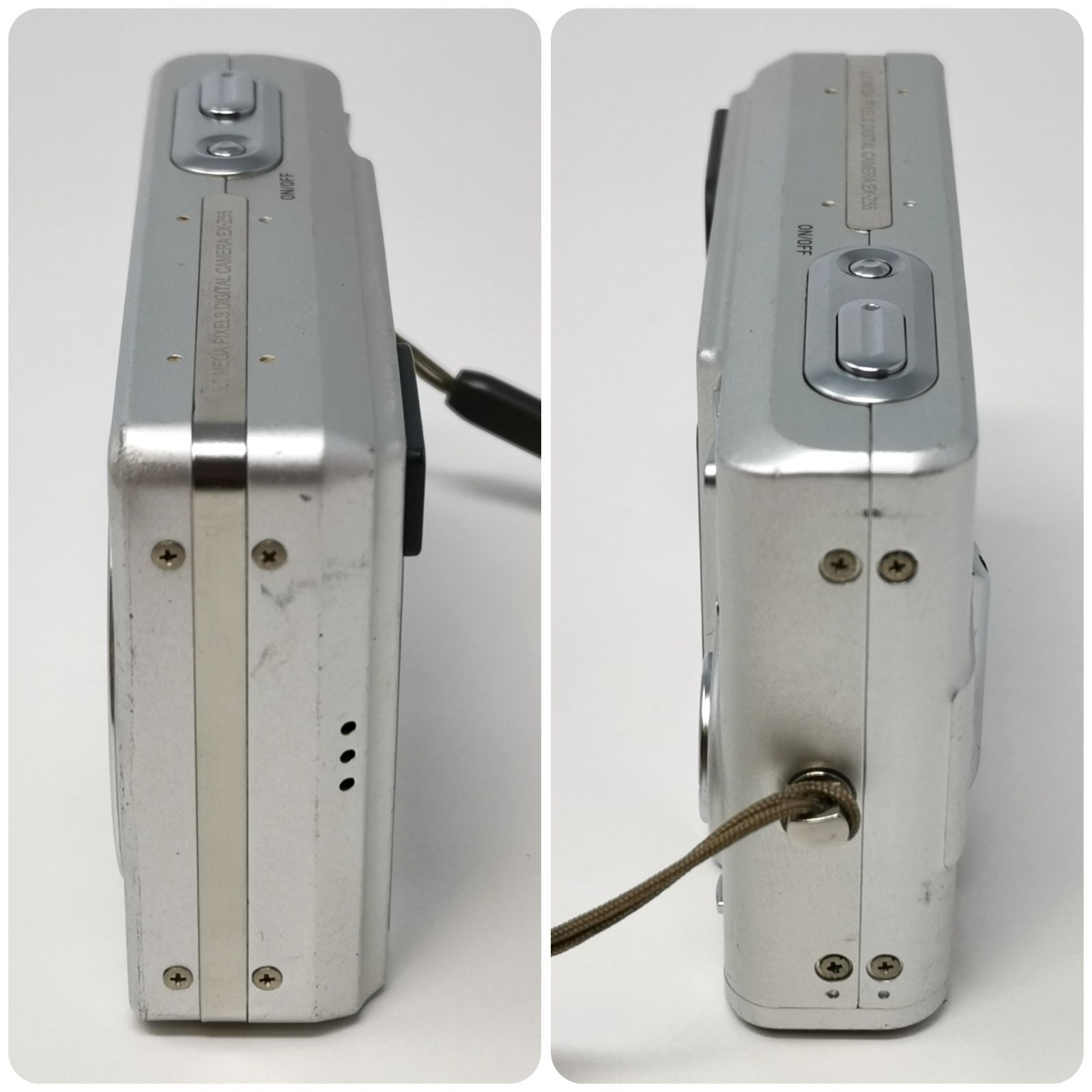 CASIO EXILIM EX-Z55 カメラ コンデジ 動作確認済み 初期化済み SD