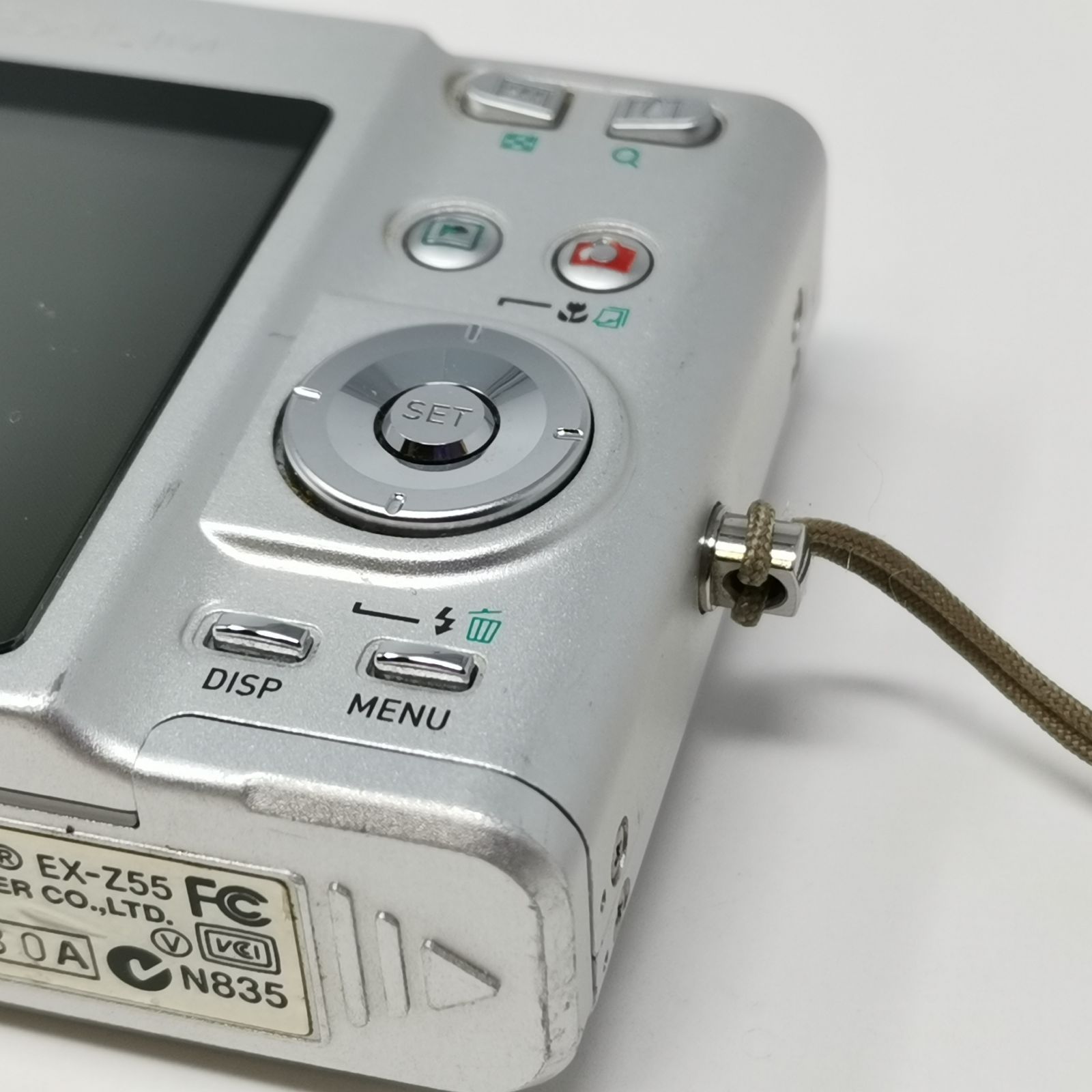 CASIO EXILIM EX-Z55 カメラ コンデジ 動作確認済み 初期化済み SD 