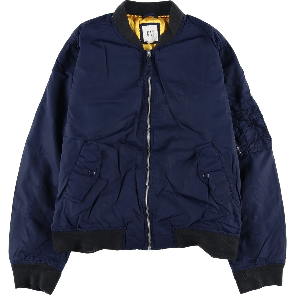 古着 00年代 ギャップ GAP MA-1タイプ 中綿ジャケット パファー 