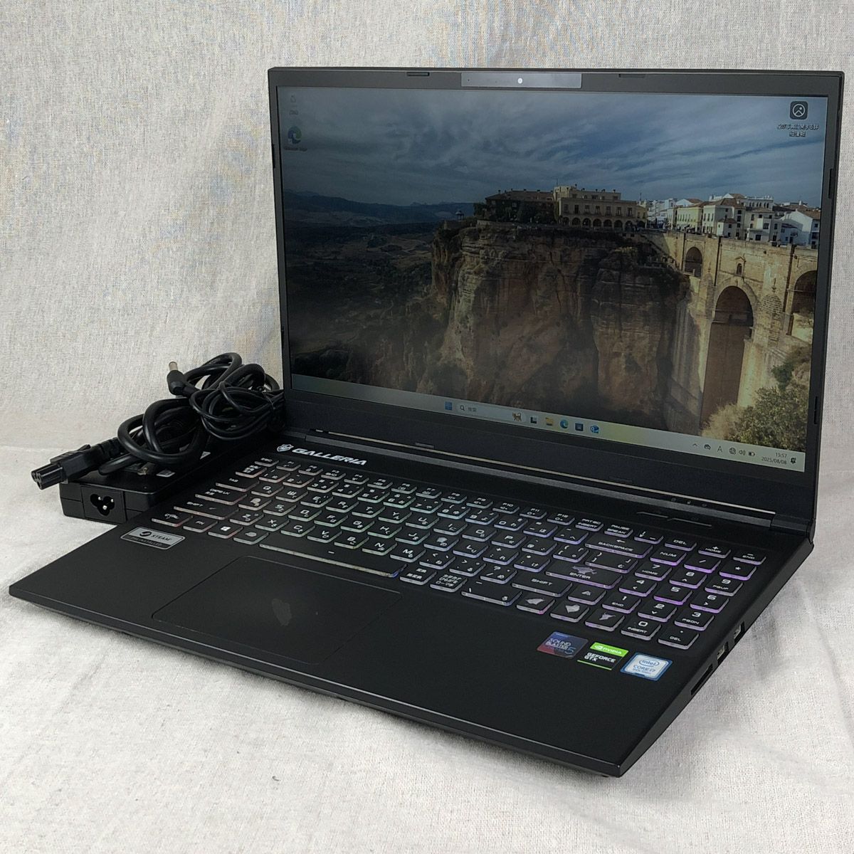 GALLERIA ◇ジャンク品◇ゲーミングノートPC パソコン XL7R ◇ジャンク