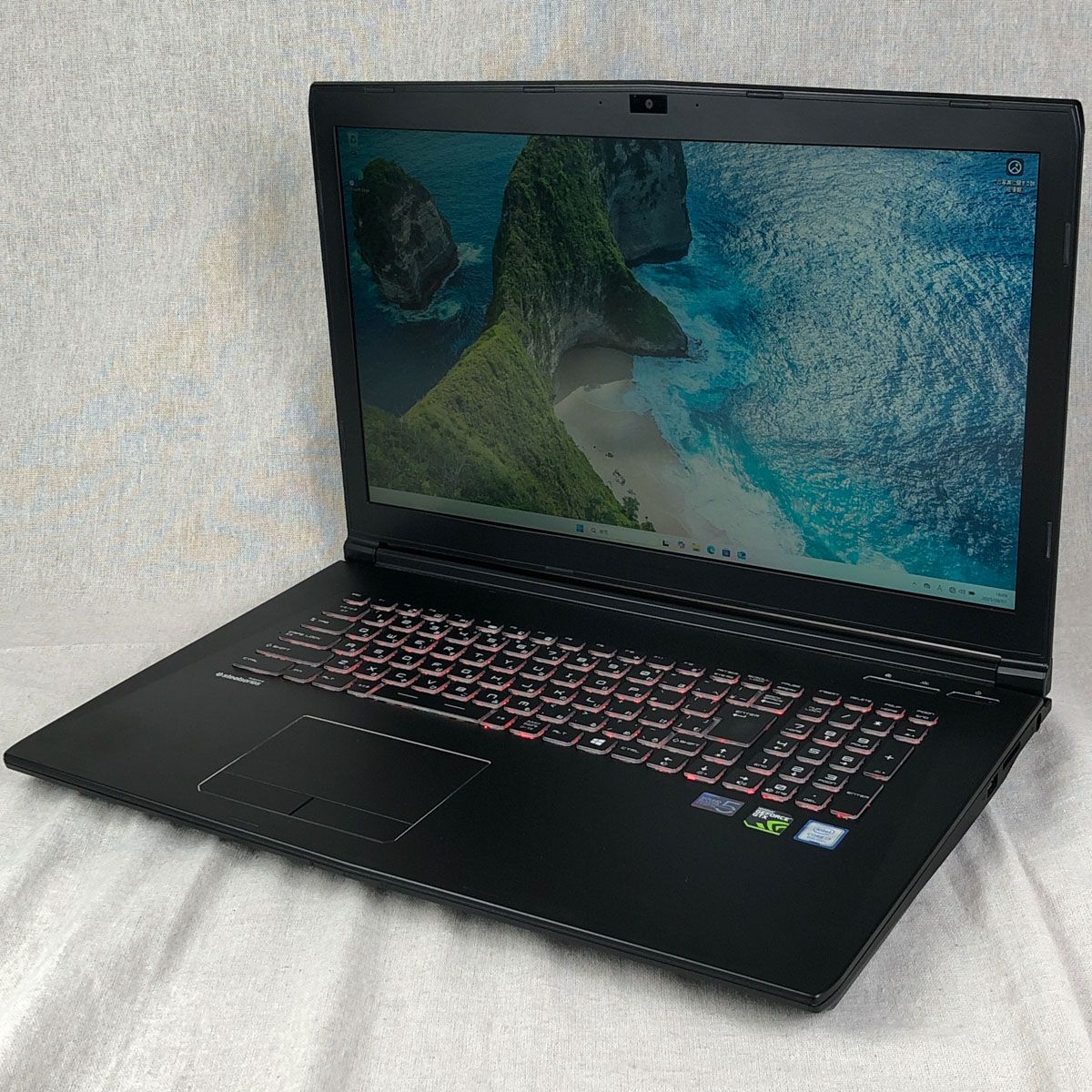 GALLERIAゲーミングノーPC core i7-8750H GTX1060 ドスパラ GALLERIA