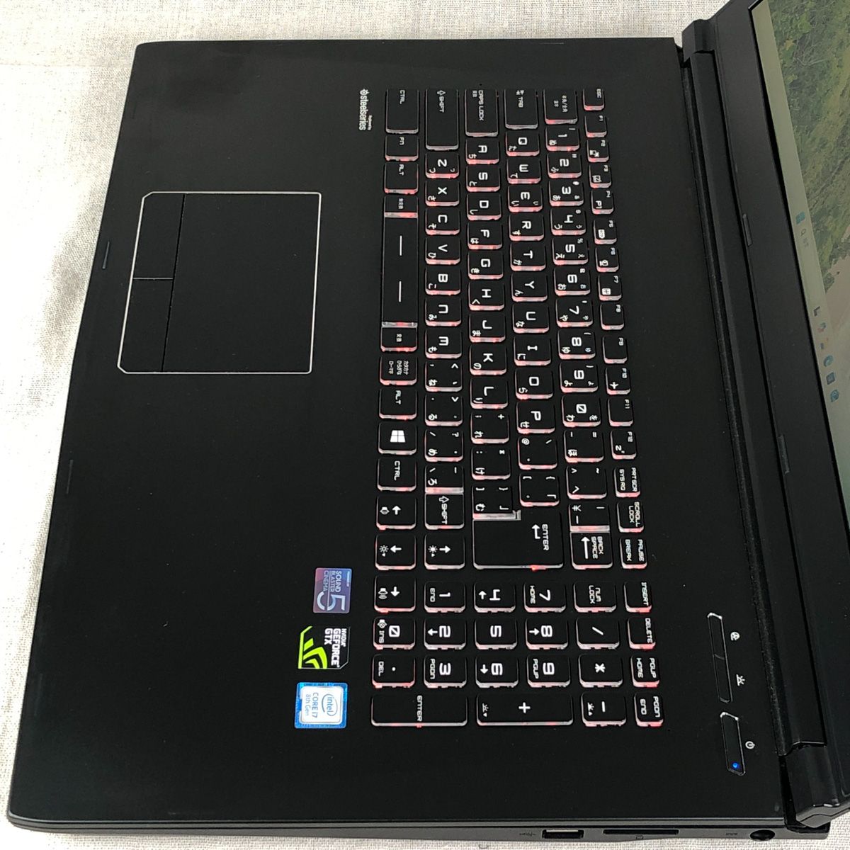 ◇ジャンク品・本体のみ◇ゲーミングノートPC パソコン GALLERIA