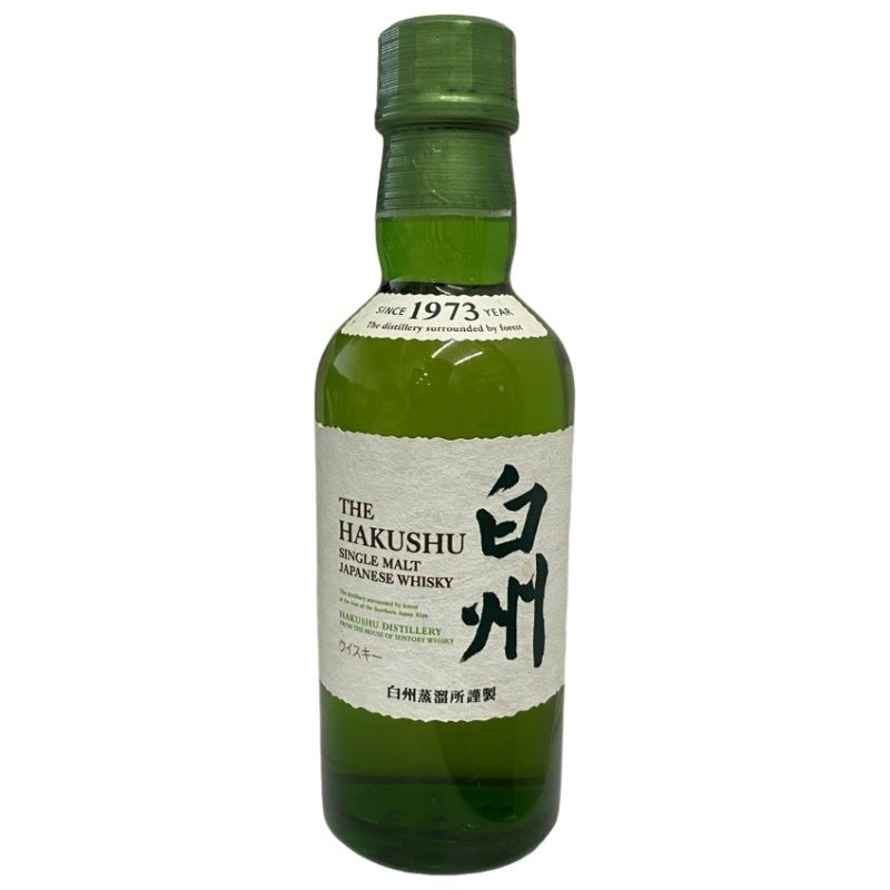 サントリー ウイスキー 白州 シングルモルト NV 180ml 43度 【未開栓品
