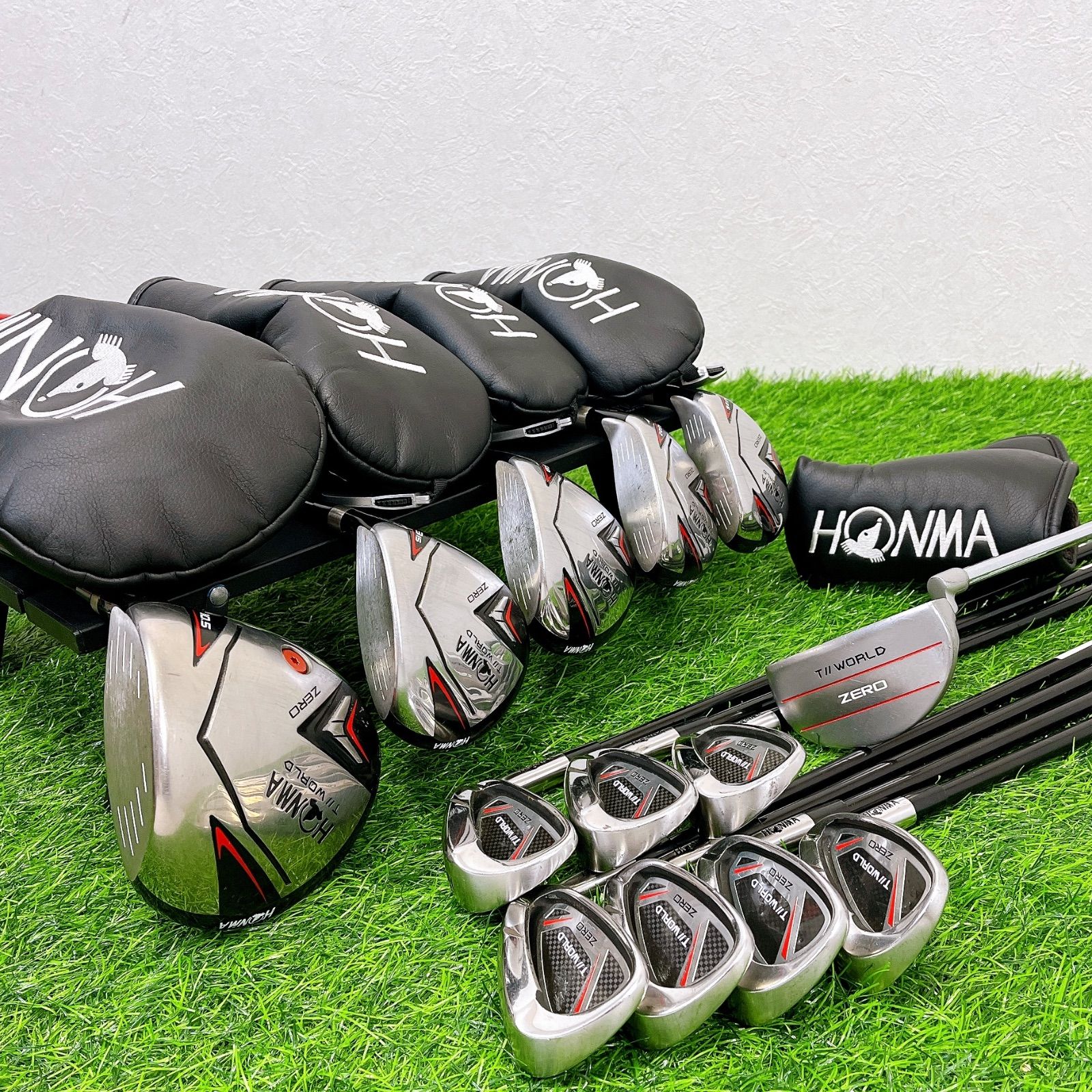 HONMA TOUR WORLD メンズクラブセット ホンマ ツアーワールドゼロ 初心者 右利き 男性 HONMA TOUR WORLD ZERO