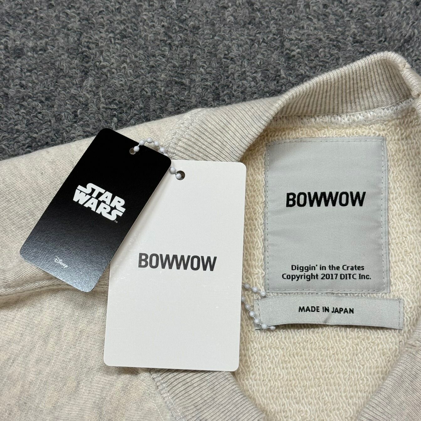 参考上代34100円 未使用 BOWWOW 25SS DARTH VADER SWEATSHIRTS ダース 