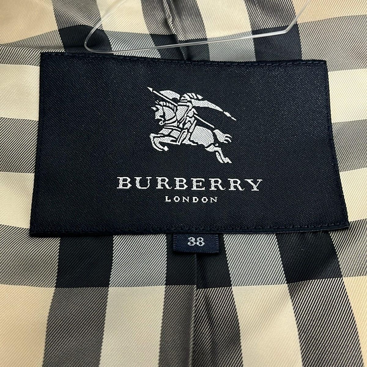 バーバリーロンドン ダウンジャケット サイズ38 L レディース - ダーク