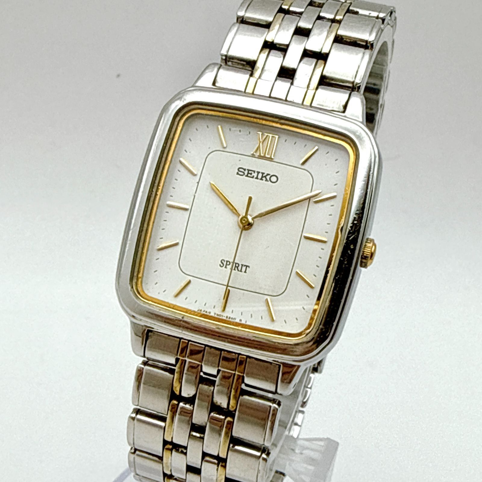 B108【'98 ヴィンテージ・電池交換済】 SEIKO SPIRIT セイコー