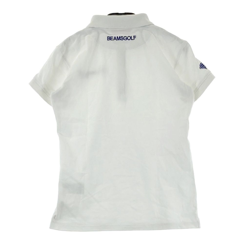 サイズ：S BEAMS GOLF ビームスゴルフ 半袖ポロシャツ ホワイト系