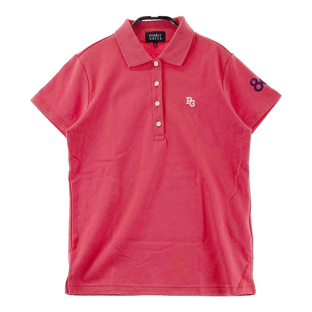 PEARLY GATES ポロシャツ 青赤　サイズ4 PEARLY GATES ポロシャツ 青赤 サイズ4 PEARLY GATES ポロシャツ 青赤