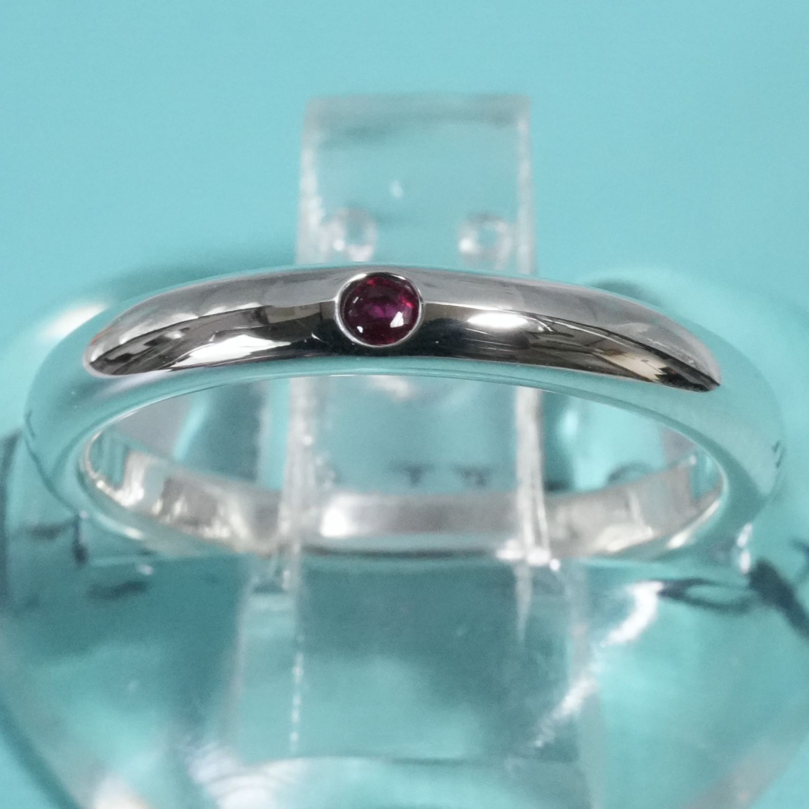 極美品11.5号 ティファニー ルビー スタッキングバンド リング25-2668