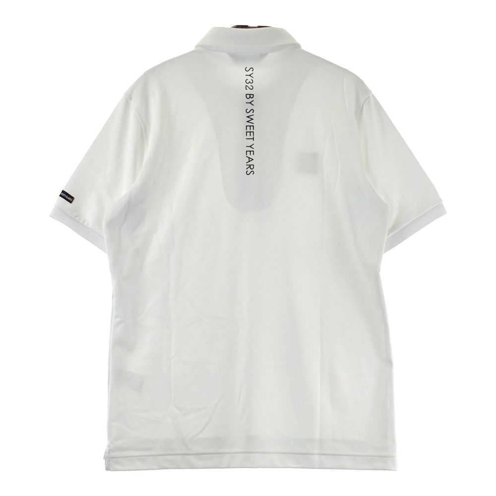 サイズ：L SY32 BY SWEET YEARS GOLF エスワイサーティトゥ 半袖ハーフ