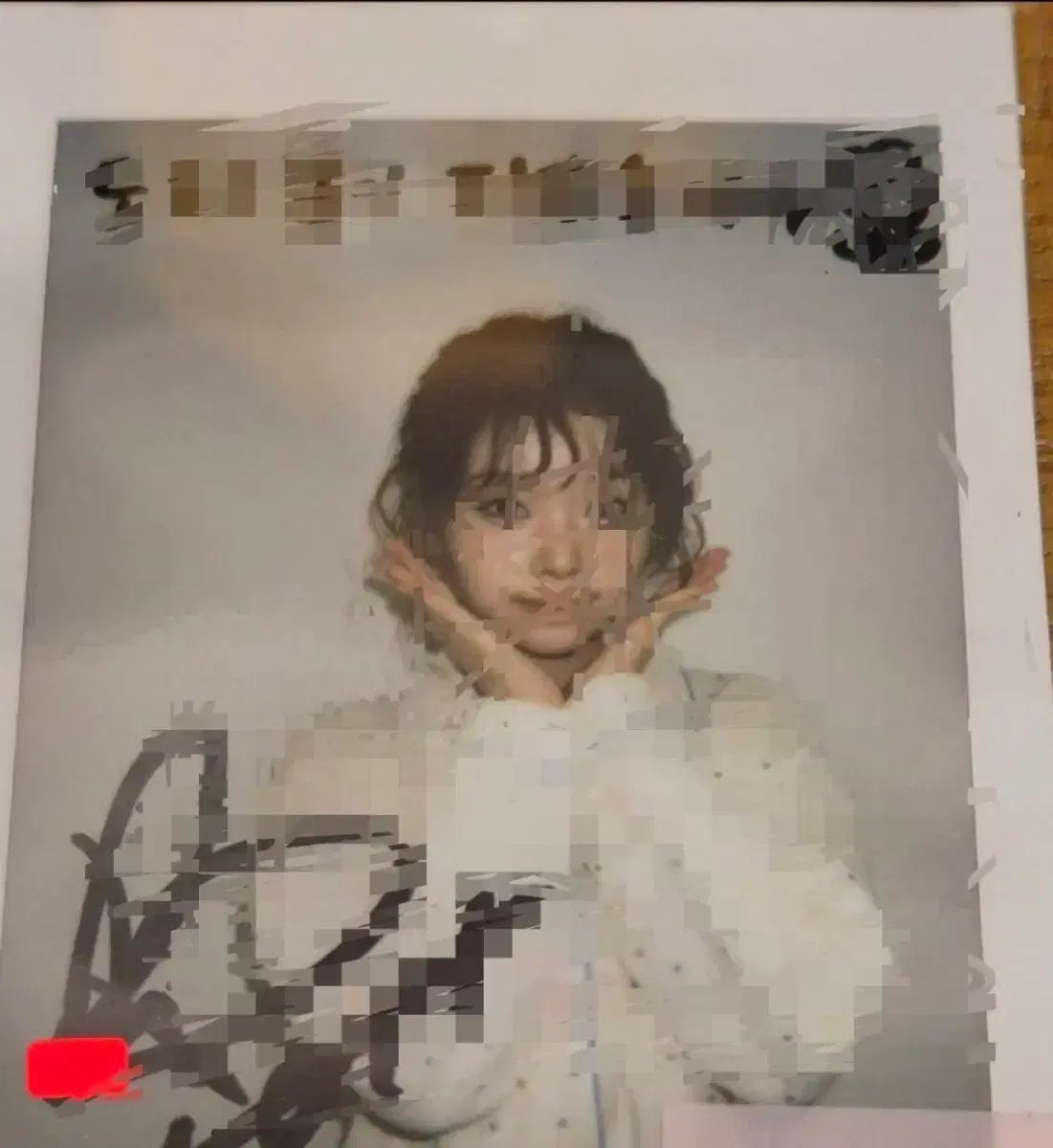 セイマイネーム ドヒ サイン チェキ ポラロイド UFO タートルネック