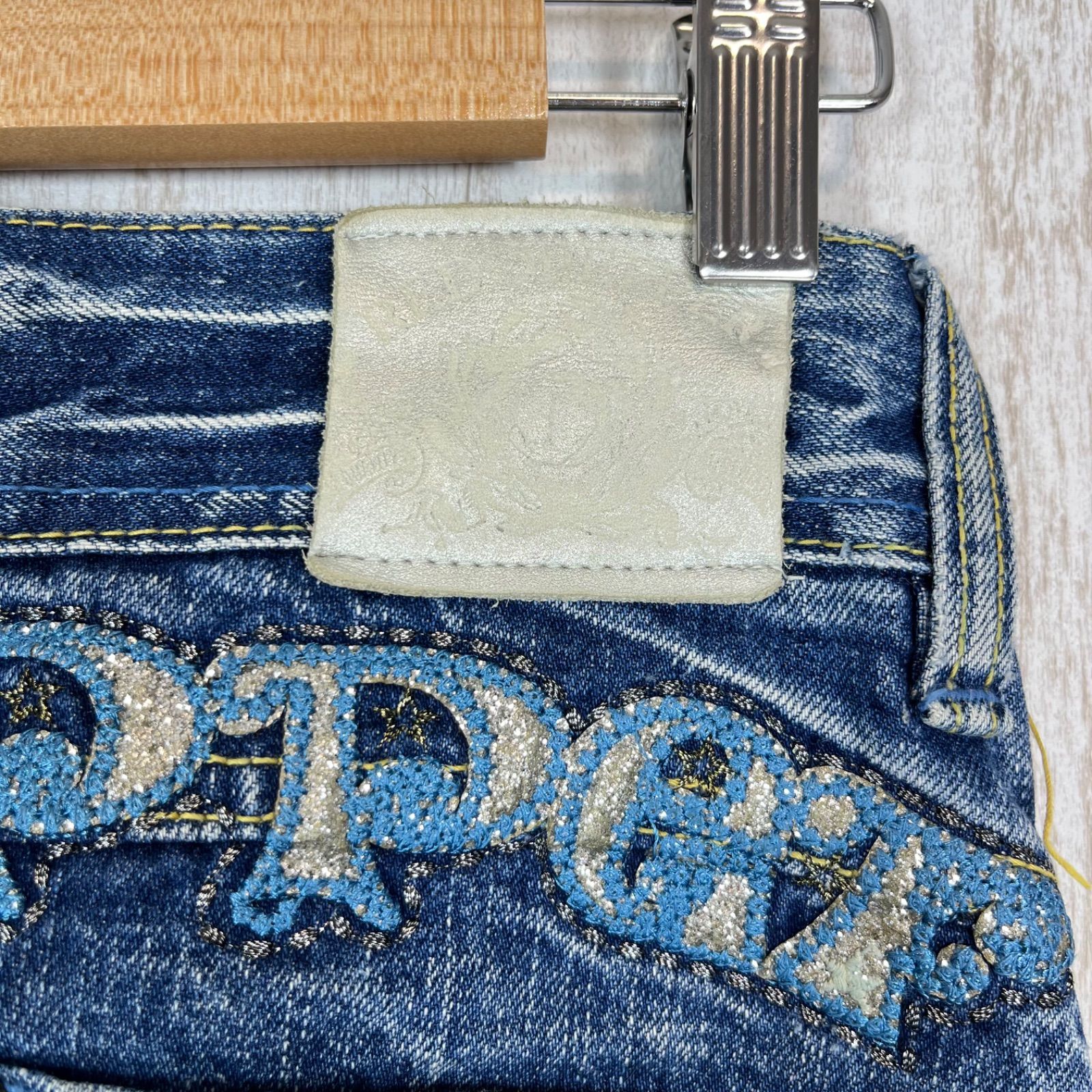 RED PEPPER レッドペッパー ロゴ刺繍 スタッズ ダメージ加工