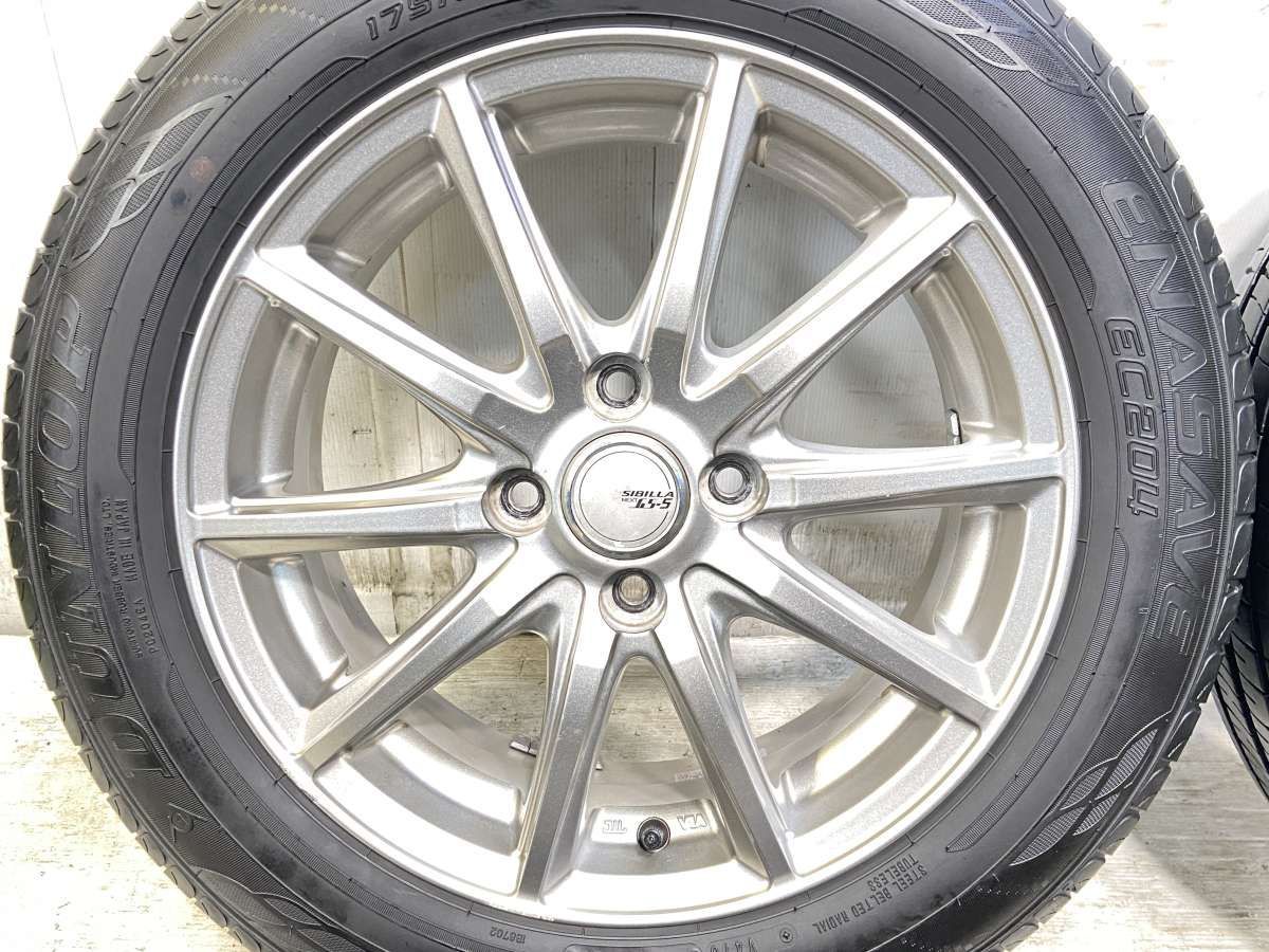 ※ena 175/65R15 ダンロップ エナセーブ EC204 SIBILLA NEXT GS5 15x5.5 50
