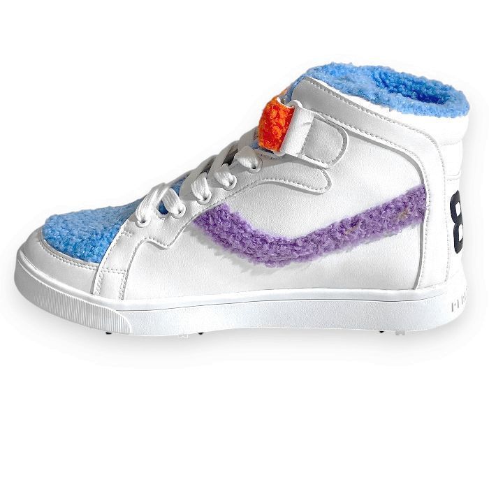 PEARLY GATES パーリーゲイツ カラフルボア Fレザー レースアップ