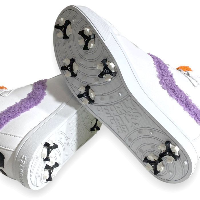 PEARLY GATES パーリーゲイツ カラフルボア Fレザー レースアップ