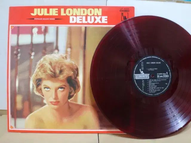 Julie London　おまとめ４枚　レコード LP 日本 LP ） Julie London ー 1967 年 早い RED WAX - メルカリ
