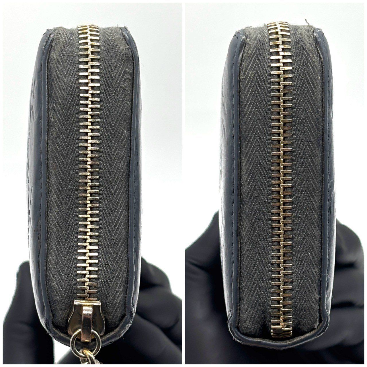 58 美品 GUCCI バンブー シマ 長財布 ラウンドファスナー レザー 739499_AABXM_5823_007_100_0012