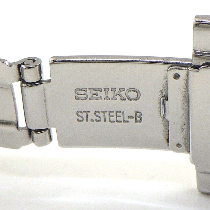 セイコー SEIKO 腕時計 プレサージュ カクテルタイム SRRY049/4R35-06S0 4ポイント ダイヤインデックス ライトブルー文字盤 デイト SS 自動巻き 【箱・保付き】 【中古】 SEIKO - セイコー SEIKO 腕時計 プレサージュ カクテルタイム SRRY049