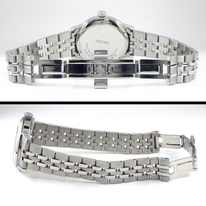 セイコー SEIKO 腕時計 プレサージュ カクテルタイム SRRY049/4R35-06S0 4ポイント ダイヤインデックス ライトブルー文字盤 デイト SS 自動巻き 【箱・保付き】 【中古】 SEIKO - セイコー SEIKO 腕時計 プレサージュ カクテルタイム SRRY049