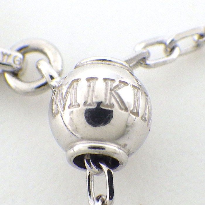 ミキモト MIKIMOTO ネックレス ドロップモチーフ 125周年記念