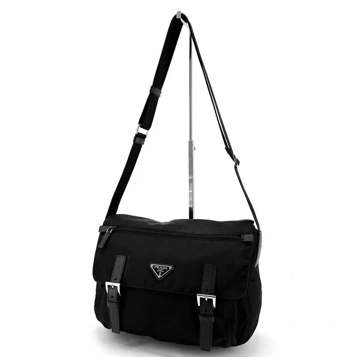 PRADA プラダ ナイロン 三角ロゴ メッセンジャーバッグ クロスバック