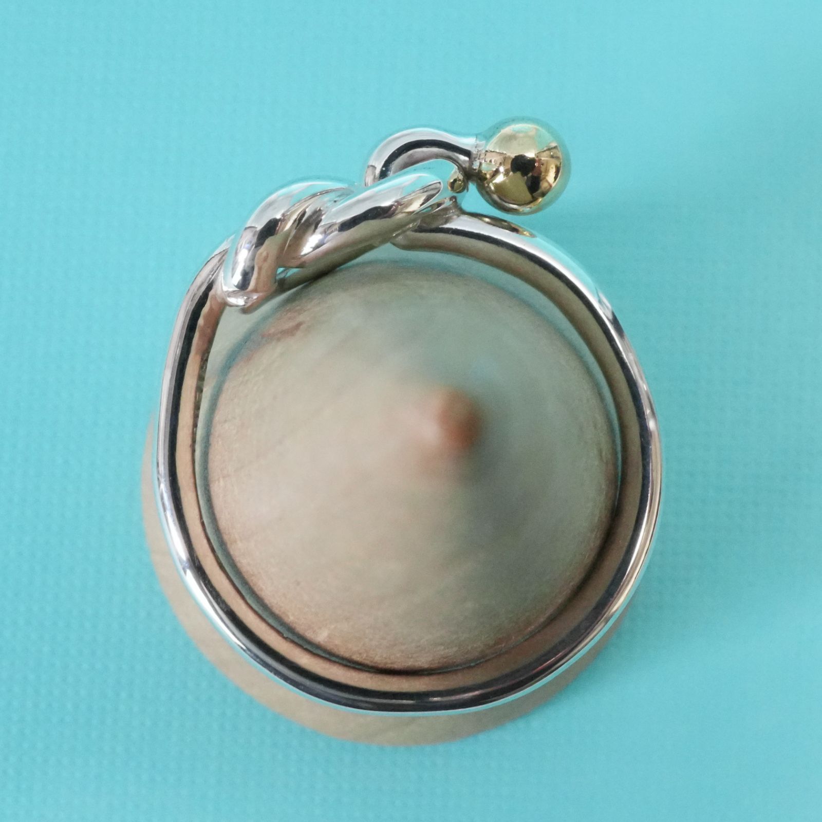 極美品12号 ティファニー ラブノット コンビ リング/25-2697 - メルカリ