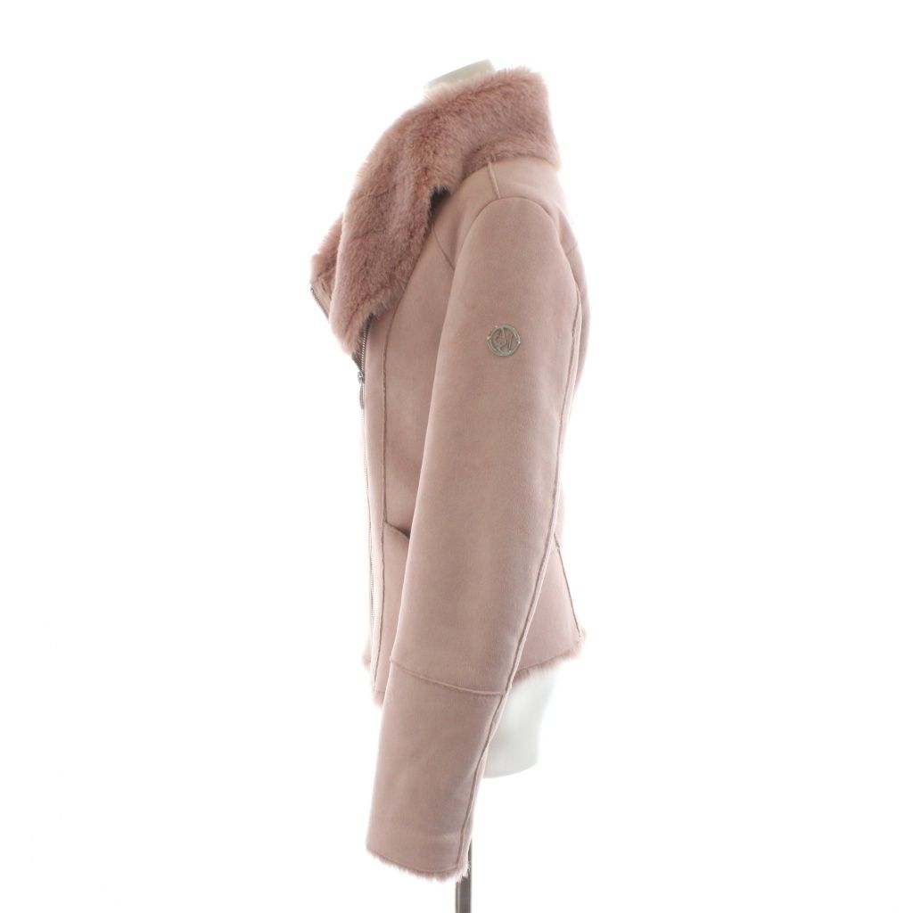 アルマーニ ジーンズ ARMANI JEANS フェイクムートンジャケット ファー