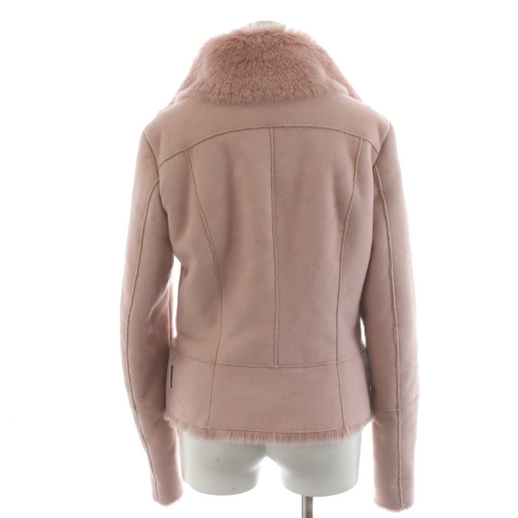 アルマーニジーンズ ムートンジャケット アルマーニ ジーンズ ARMANI JEANS フェイクムートンジャケット ファー