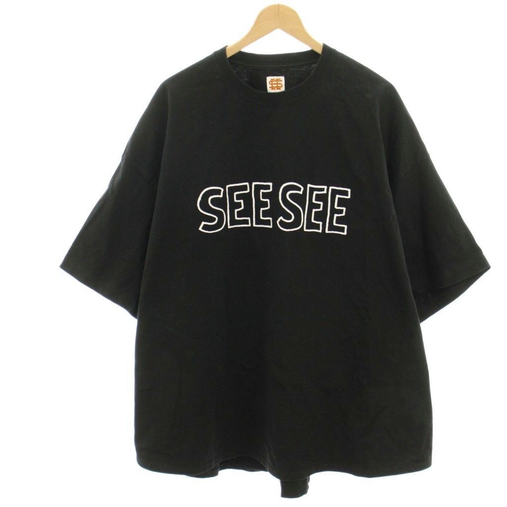 SEE SEE SUPERビッグシルエット Tシャツ シーシー SEE SEE SUPER BIG SS TEE Tシャツ カットソー ビッグ