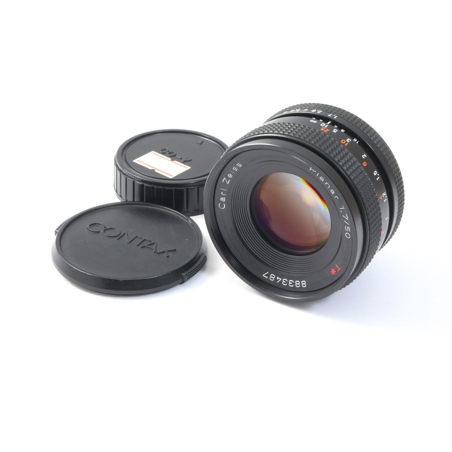 CONTAX コンタックス Carl Zeiss Planar T* 50mm F1.7 MMJ - メルカリ