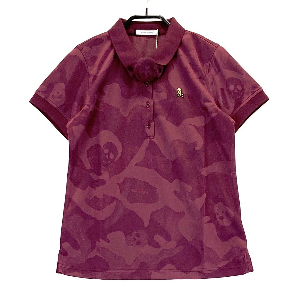 サイズ：38 MARK&LONA マークアンドロナ 半袖ポロシャツ カモフラ柄