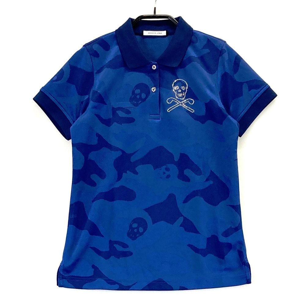 サイズ：36 MARK&LONA マークアンドロナ 半袖ポロシャツ カモフラ柄