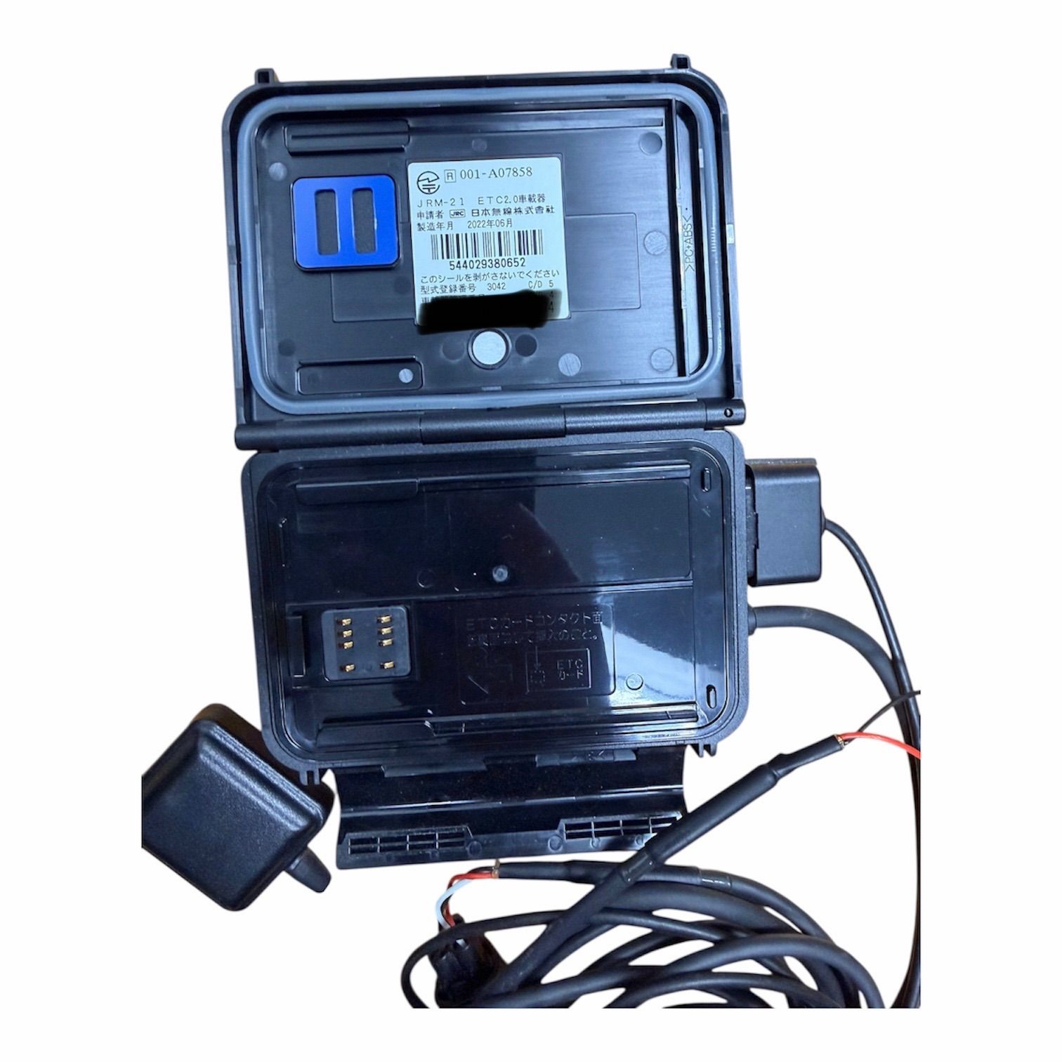 RM-21 二輪車用 ETC ETC2.0 2022年6月製 通電確認済み バイク用 ③