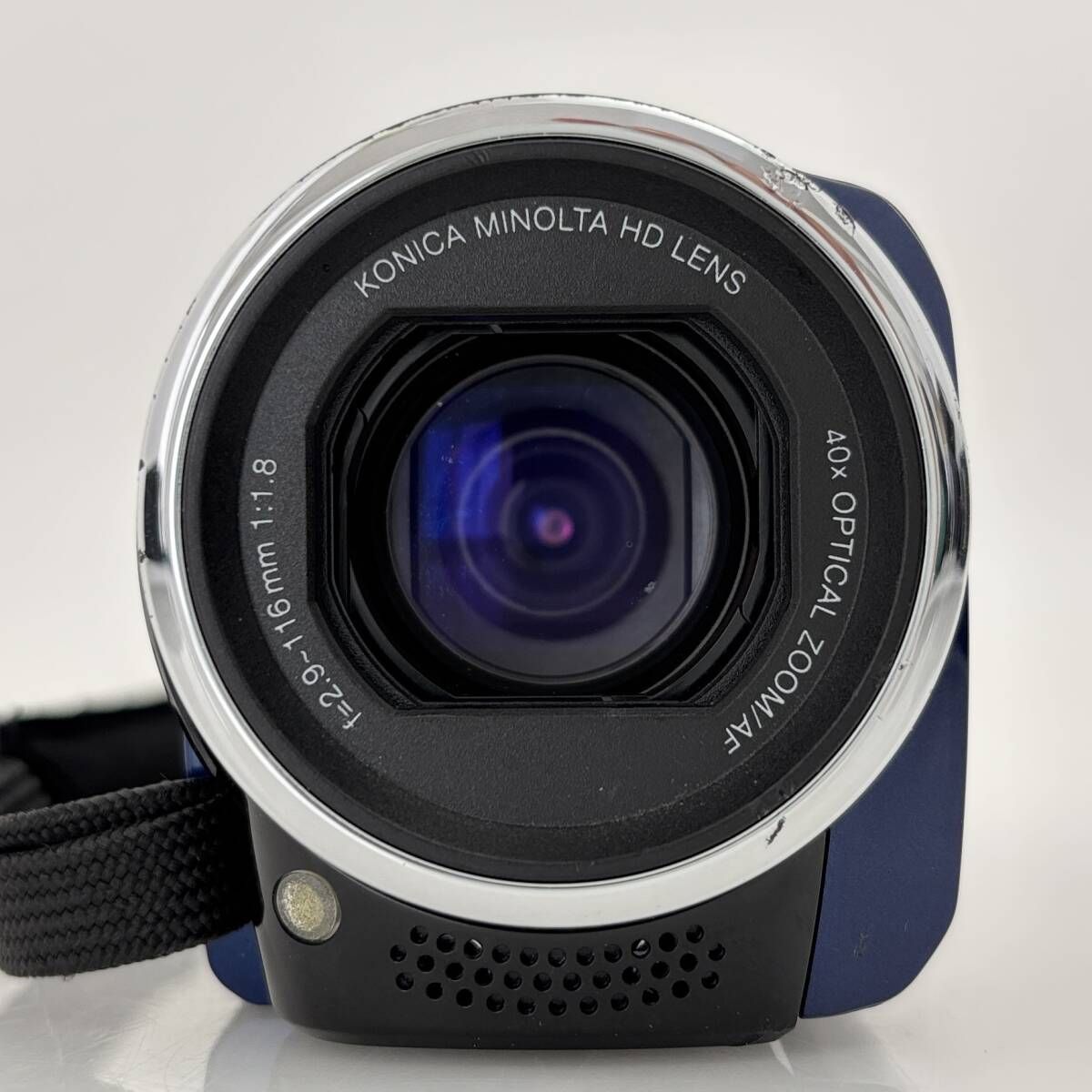 JVC】JVC GZ-HM670-A ブルー ビデオカメラ + DVDプレーヤー付き #R417