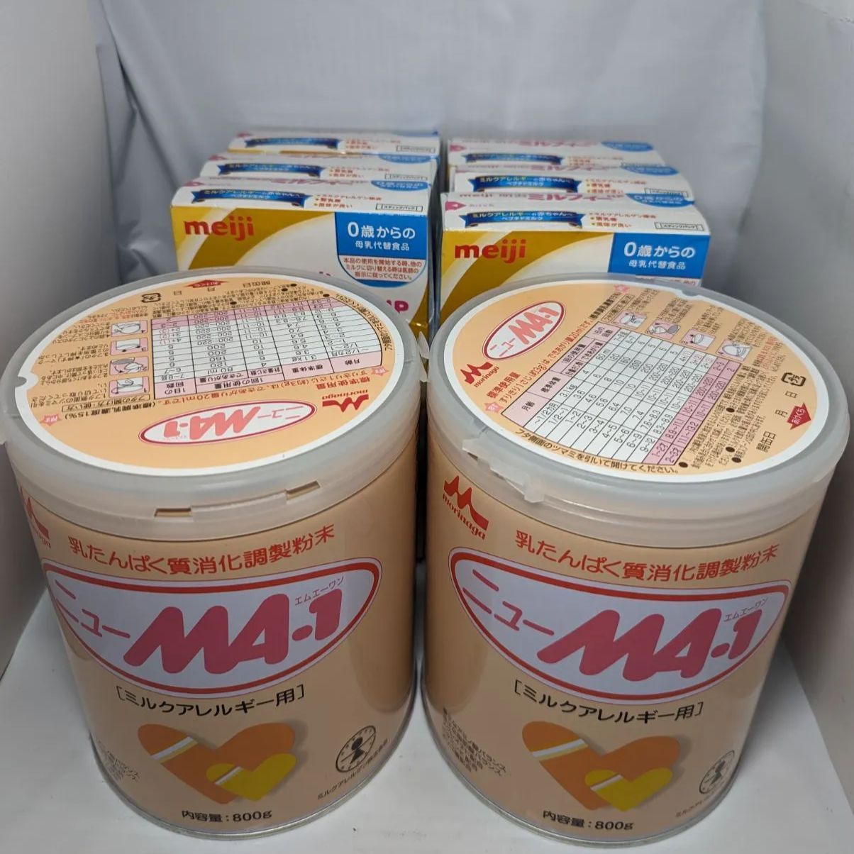 ミルクアレルギーセット まとめ売り ニューMA1 明治 ミルフィーHP