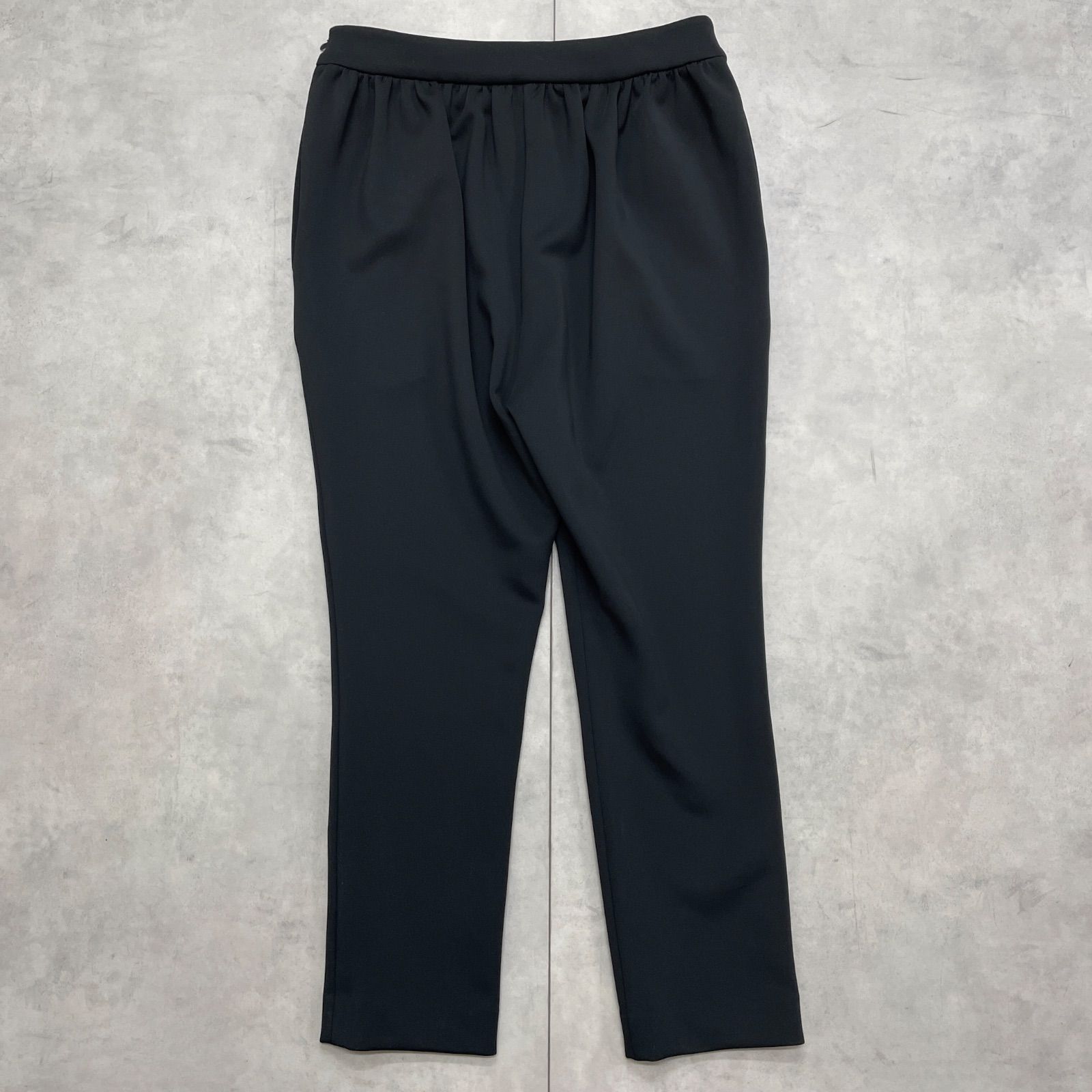 YOKO CHAN ヨーコチャン ハイウエストギャザーパンツ テーパード