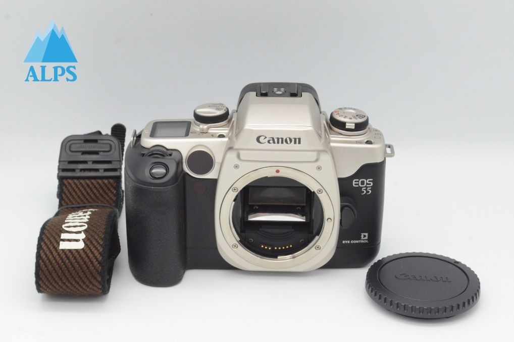 美品 Canon キヤノン EOS 55 ボディ 35mm AF フィルム一眼レフカメラ